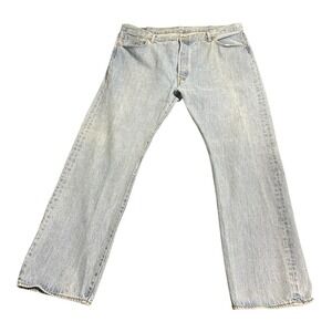 Levi's Light Wash Slim Straight Jeans